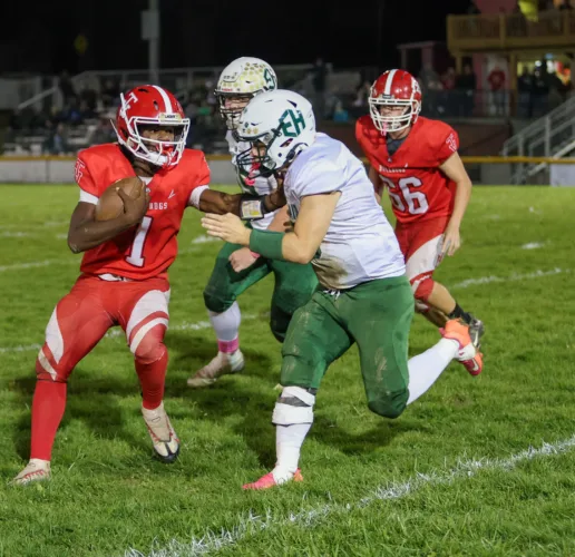 No. 3 East Hardy blanks Tygarts Valley